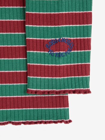 Bobo Choses Multicolor Stripes turtle neck T-shirt Bobo Choses Multicolor Stripes turtle neck T-shirt