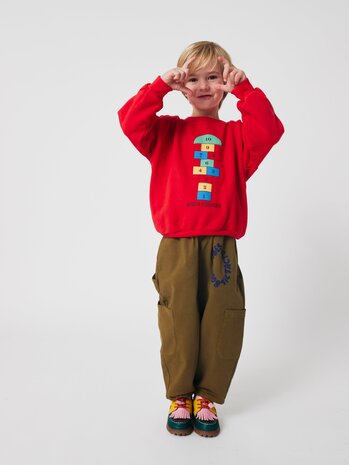 Bobo Choses Tic Tac Toe woven cargo pants Bobo Choses Tic Tac Toe woven cargo pants