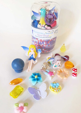 Invitation to imagine Fairy Play Pot | Dough Invitation to imagine Fairy Play Pot | Dough