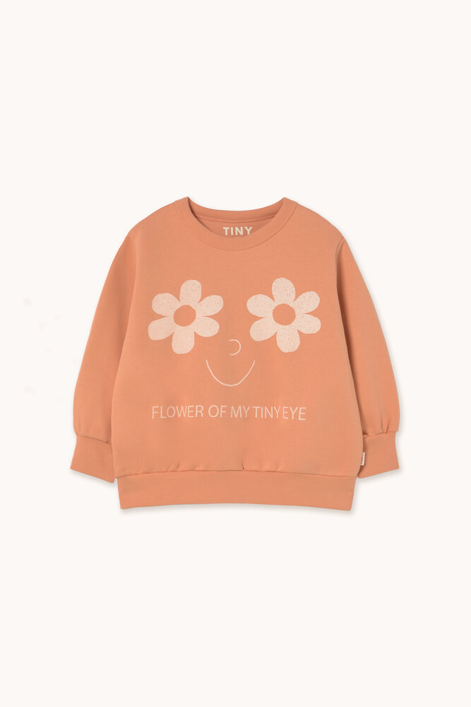 Tiny Cottons Flowers Eyes Graphic Sweatshirt 285 Tiny Cottons Flowers Eyes Graphic Sweatshirt 285