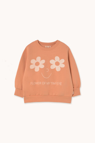 Tiny Cottons Flowers Eyes Graphic Sweatshirt 285 Tiny Cottons Flowers Eyes Graphic Sweatshirt 285