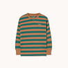 Tiny Cottons Stripes Sleeve Knit Tee 019 Tiny Cottons Stripes Sleeve Knit Tee 019