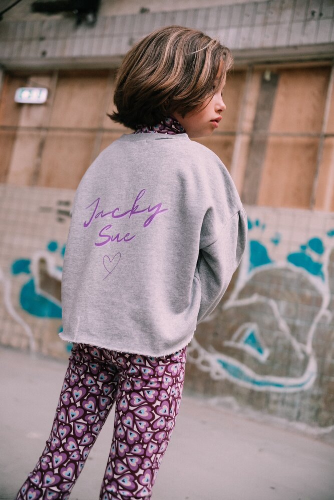 Jacky Sue Hailey Sweater - misty grey