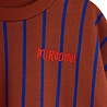 Mini Rodini Vertical stripe aop sweatshirt - Chapter 1 BROWN Mini Rodini Vertical stripe aop sweatshirt - Chapter 1 BROWN
