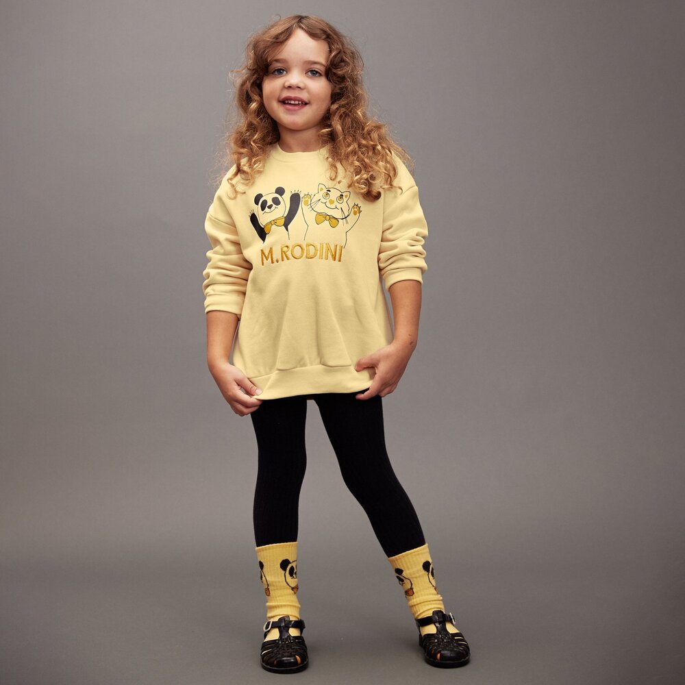 Mini Rodini Panda & cat sp sweatshirt - Chapter 1 Mini Rodini Panda & cat sp sweatshirt - Chapter 1