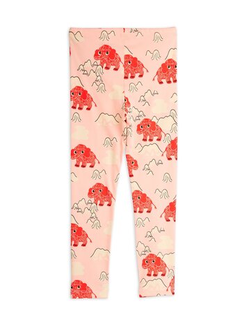 Mini Rodini Mammoth aop leggings - Chapter 1 PINK