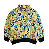 Mini Rodini Ritzratz patch half zip sweatshirt - Chapter 1 MULTI Mini Rodini Ritzratz patch half zip sweatshirt - Chapter 1 MULTI