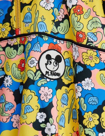 Mini Rodini Ritzratz patch half zip sweatshirt - Chapter 1 MULTI