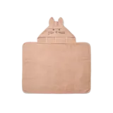 Liewood Vilas Rabbit Baby Hooded Towel 9470 Pale tuscany