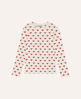 The Campamento Red Bows Tshirt The Campamento Red Bows Tshirt