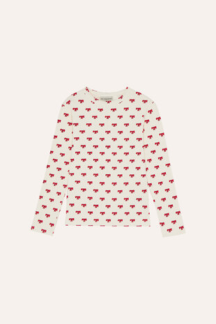 The Campamento Red Bows Tshirt The Campamento Red Bows Tshirt