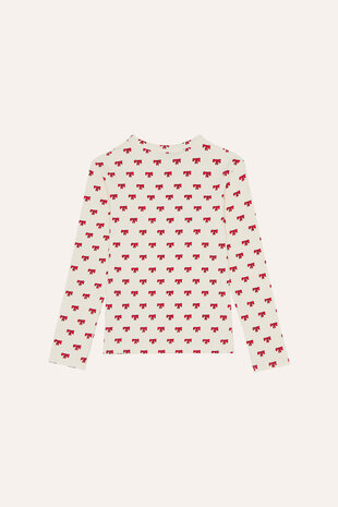 The Campamento Red Bows Tshirt The Campamento Red Bows Tshirt