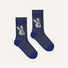 The Campamento Rabbit Blue Kids Socks The Campamento Rabbit Blue Kids Socks
