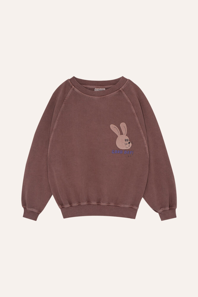 The Campamento Rabbit Brown Sweatshirt The Campamento Rabbit Brown Sweatshirt