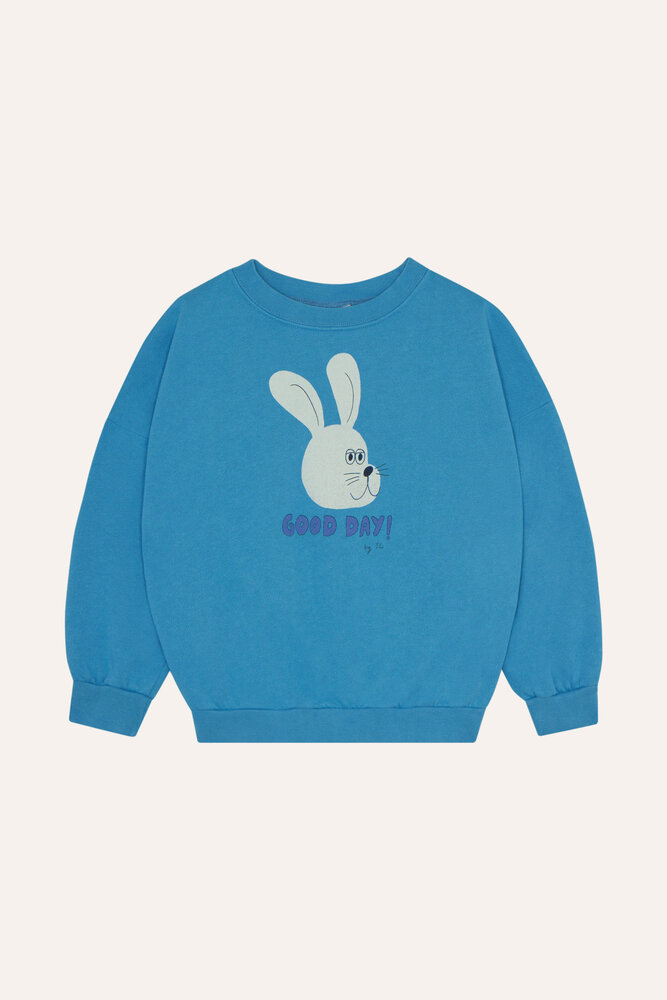 The Campamento Rabbit Blue Sweatshirt The Campamento Rabbit Blue Sweatshirt