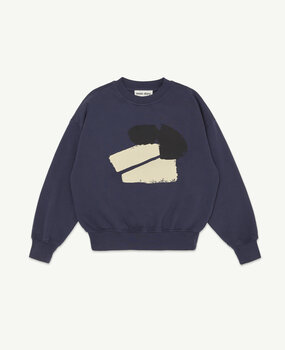 Main Story Bubble Sweatshirt Graystone Blue Fleece Main Story Bubble Sweatshirt Graystone Blue Fleece