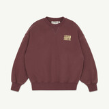 Main Story Crew Sweatshirt Burgundy Fleece Main Story Crew Sweatshirt Burgundy Fleece