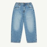 Main Story Straight Jean Semi Fadeout Blue Denim Main Story Straight Jean Semi Fadeout Blue Denim