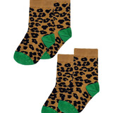 The New Chapter Vesper socks 927 leopard 2-pack