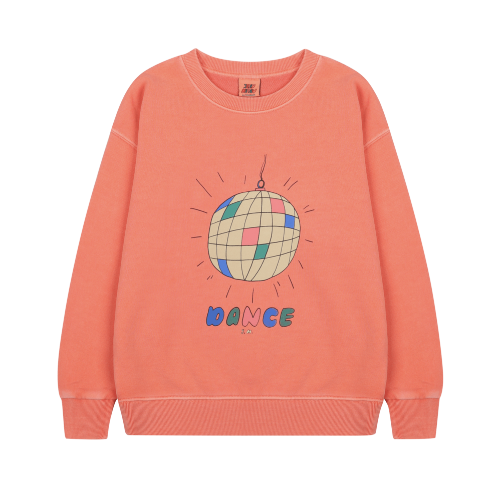 Jelly Mallow Disco Ball Pigment Sweatshirt