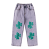 Jelly Mallow Lucky Clover Denim Pants Jelly Mallow Lucky Clover Denim Pants