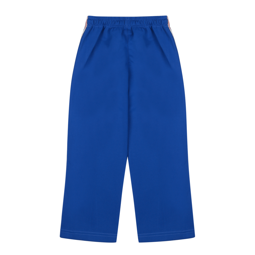 Jelly Mallow Chess Track Pants Blue Jelly Mallow Chess Track Pants Blue