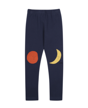 Jelly Mallow Colored Nature Leggings Navy