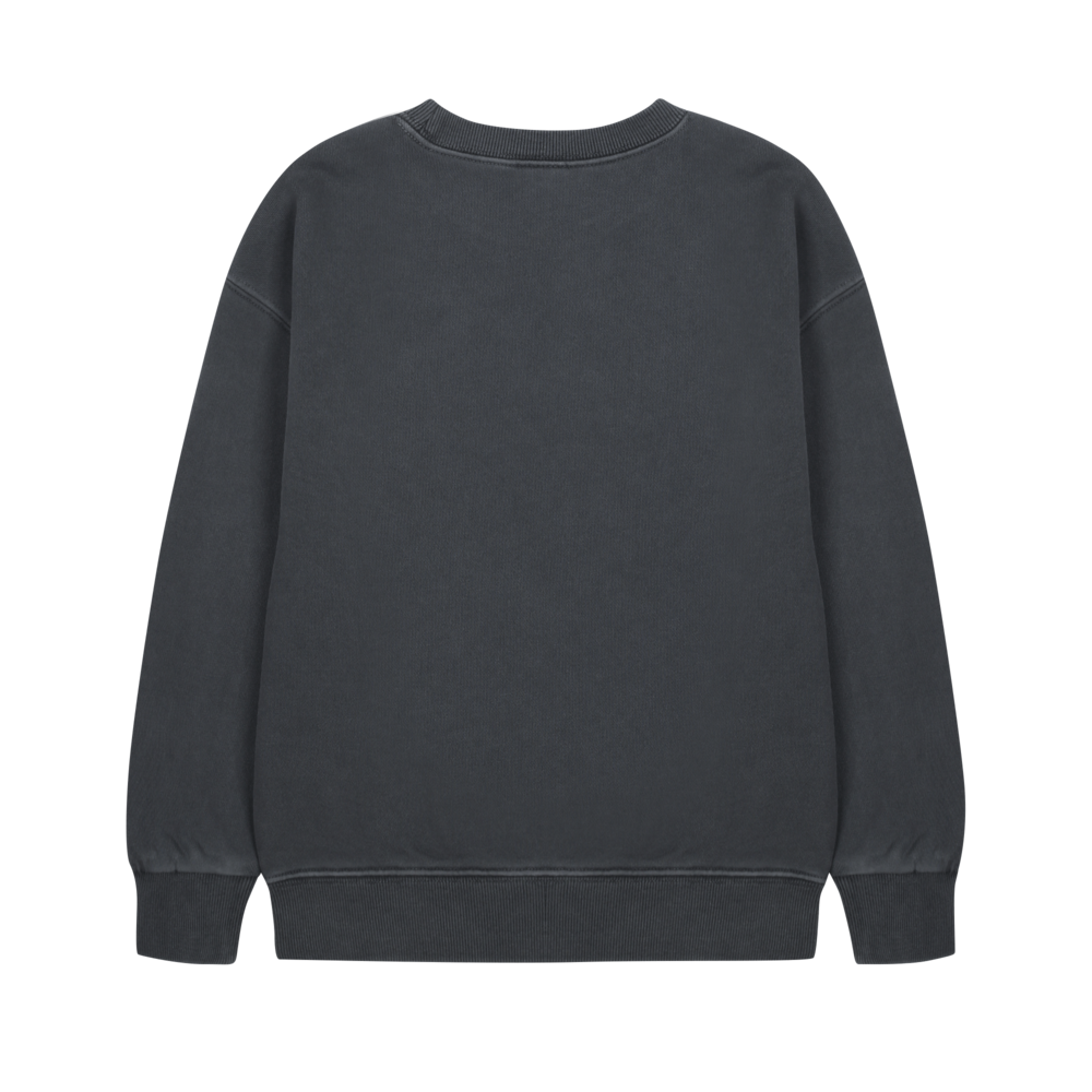 Jelly Mallow Catchy Face Pigment Sweatshirt Jelly Mallow Catchy Face Pigment Sweatshirt