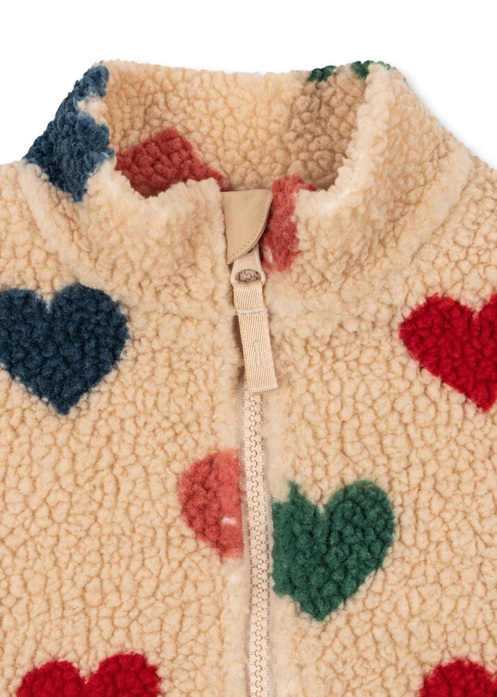 Konges Slojd Jody Teddy Jacket Bon Coeur Coloré
