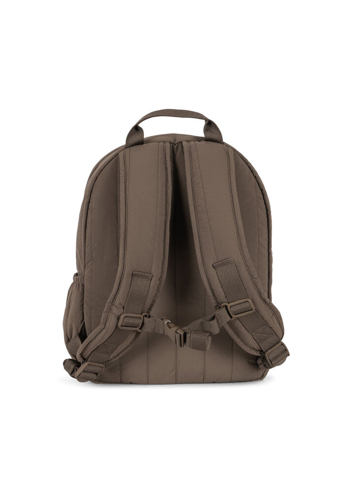 Konges Slojd Juno Quilted Backpack Midi Walnut Konges Slojd Juno Quilted Backpack Midi Walnut