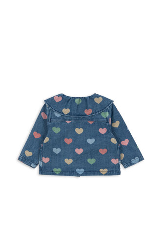 Konges Slojd Magot Denim Shirt Bon Coeur Coloré Konges Slojd Magot Denim Shirt Bon Coeur Coloré