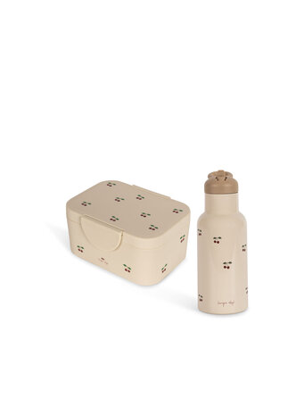 Konges Slojd Lunch Box Set Cherry Blush Konges Slojd Lunch Box Set Cherry Blush