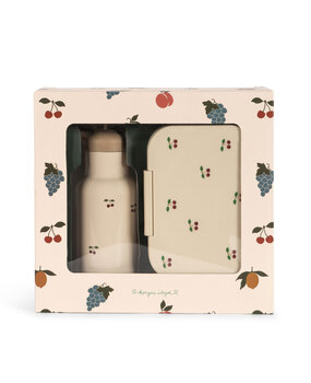 Konges Slojd Lunch Box Set Cherry Blush Konges Slojd Lunch Box Set Cherry Blush