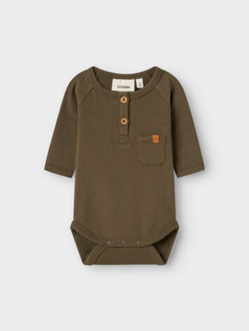 Lil Atelier 13245701 NBMLUNO LS SLIM BODY LIL Sea Turtle