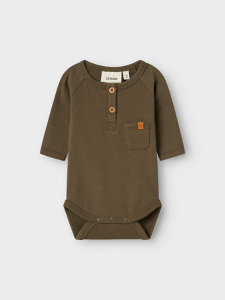 Lil Atelier 13245701 NBMLUNO LS SLIM BODY LIL Sea Turtle
