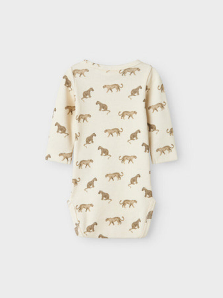 Lil Atelier 13245622 NBMLAVO ENO LS SLIM BODY LIL Turtledove