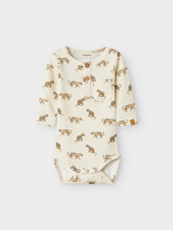 Lil Atelier 13245622 NBMLAVO ENO LS SLIM BODY LIL Turtledove