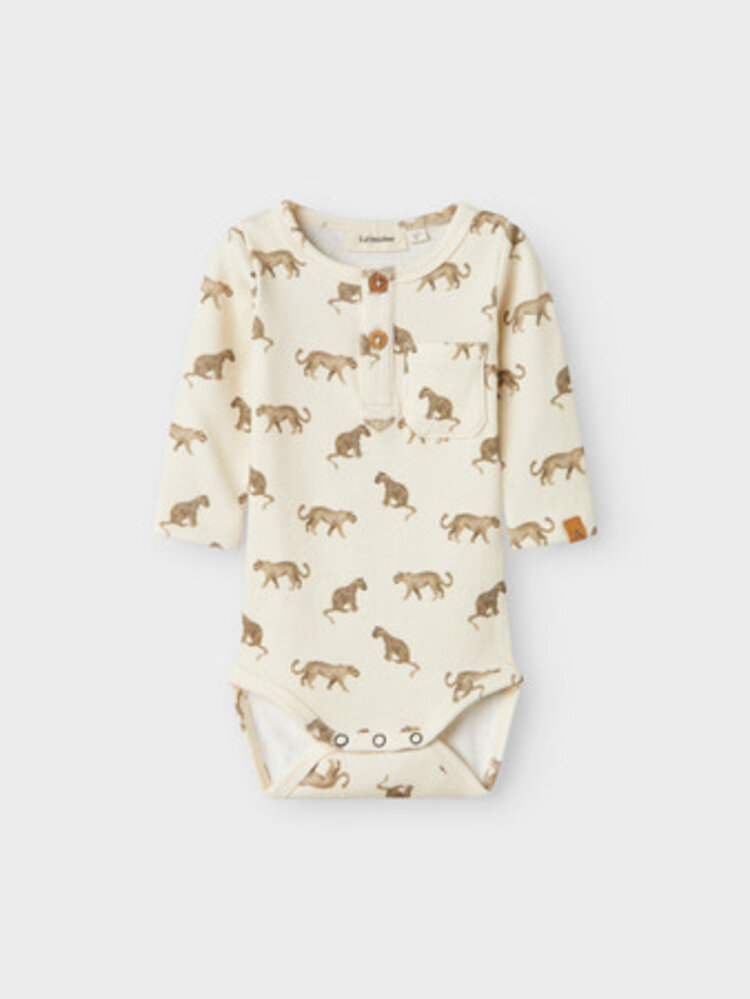 Lil Atelier 13245622 NBMLAVO ENO LS SLIM BODY LIL Turtledove