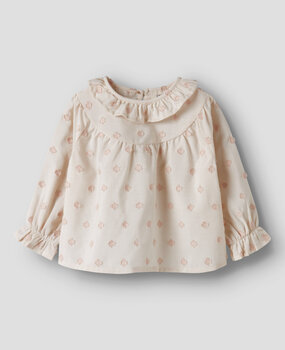 Lil Atelier 13253562 NBFNETHE LS LOOSE SHIRT LIL Pastel Parchment Lil Atelier 13253562 NBFNETHE LS LOOSE SHIRT LIL Pastel Parchment