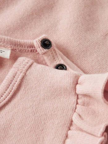 Lil Atelier 13251426 NBFTHORA HYK LS SLIM TOP LIL Cameo Rose Lil Atelier 13251426 NBFTHORA HYK LS SLIM TOP LIL Cameo Rose