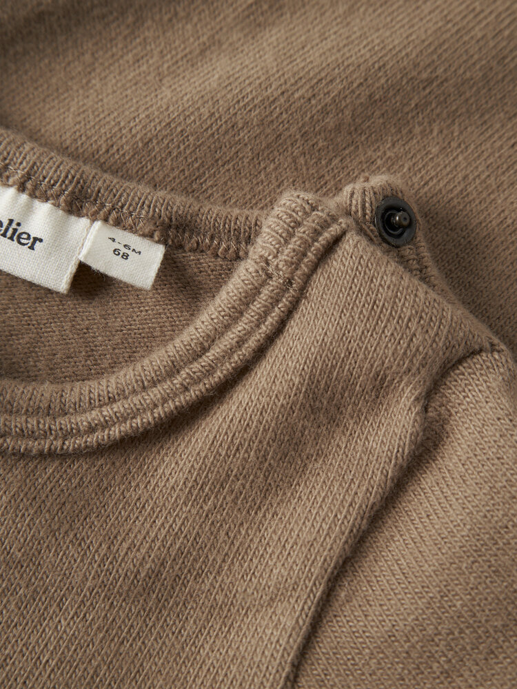 Lil Atelier 13247727 NBMTHORO LEO LS SLIM BODY LIL Sepia Tint