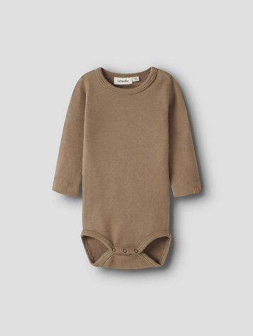 Lil Atelier 13247727 NBMTHORO LEO LS SLIM BODY LIL Sepia Tint