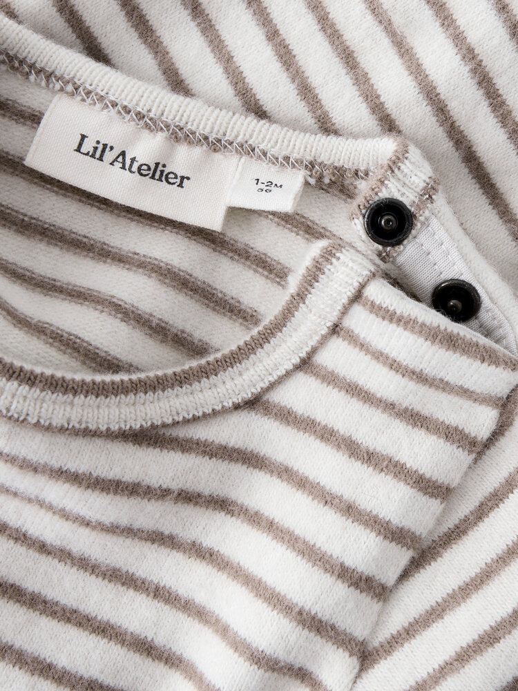 Lil Atelier 13251427 NBMTHORO KEO LS SLIM BODY SEPIA TINT