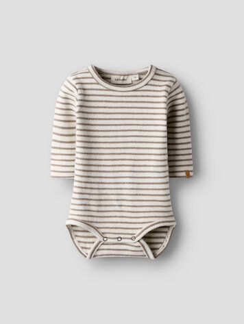 Lil Atelier 13251427 NBMTHORO KEO LS SLIM BODY SEPIA TINT