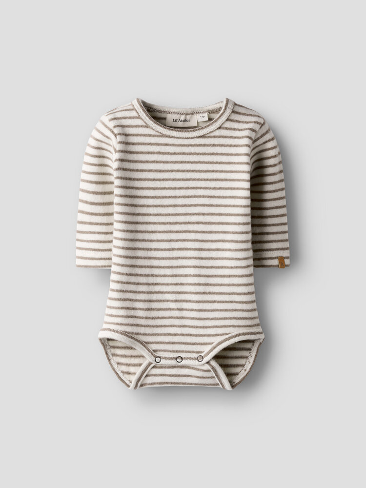 Lil Atelier 13251427 NBMTHORO KEO LS SLIM BODY SEPIA TINT