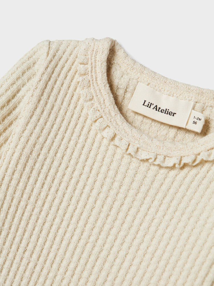 Lil Atelier 13247386 NBFOSANNE LS SLIM BODY LIL Turtledove