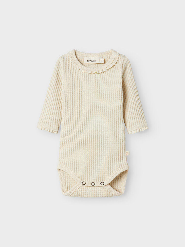 Lil Atelier 13247386 NBFOSANNE LS SLIM BODY LIL Turtledove
