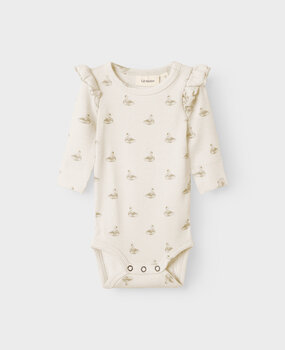 Lil Atelier 13239253 NBFGAVO EKO LS SLIM BODY LIL NOOS SWAN Lil Atelier 13239253 NBFGAVO EKO LS SLIM BODY LIL NOOS SWAN