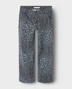 Name It 13241505 NKFROSE WIDE TWI PANTS 4444-TD NOOS Grey