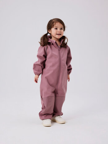 Name It 13165364 NMNALFA SOFTSHELL SUIT SOLID FO Wistful Mauve Name It 13165364 NMNALFA SOFTSHELL SUIT SOLID FO Wistful Mauve